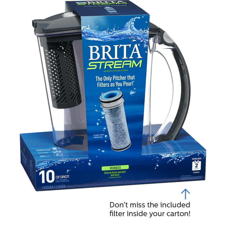 Brita Pour-Through Pitcher Replacement Filter, 6 pk.