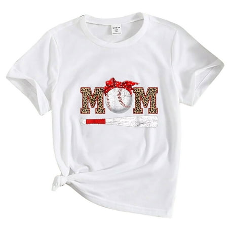 

Girls Tops Size 4 Blouse T Shirt Tops Casual Baseball 3D Prints Toddler Girls Boys Print Teen Kids Clothes Girls Outfit Tops Girls Tops Size Small