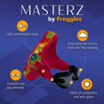 thumbnail image 2 of Gafas de natación Frogglez Masterz para adultos y adolescentes, antivaho, 2 of 7