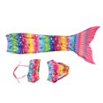thumbnail image 4 of Disfraces De Meimaid Para Niños, Diseño En Forma De Sirena, Traje De Baño De Cola De Sirena Con Aleta De Natación, Traje De Baño De Sirena Para Niños, Traje De Baño Para ANGGREK Otros, 4 of 8