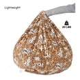 thumbnail image 5 of Bean Bag Chair Luxury and Comfy Big Beanless Bag Chairs Plush Furry Chair Soft Sofa Lounger for Adults and Kids,Sponge Filling, 3 ft, Leopard Print, 5 of 7