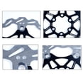 thumbnail image 2 of Rotor de freno de disco de bicicleta shamjiam Rotor de freno de disipación de calor 160mm, 2 of 9
