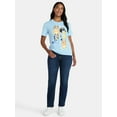 thumbnail image 2 of Bluey Women's Graphic Tee with Short Sleeves, Sizes XXS-XXL, 2 of 5