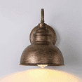 thumbnail image 3 of Aplique de pared vintage con cuello de cisne, estilo granero, luz plana, estilo industrial, estilo granja, para exteriores, resistente al agua (bronce), 3 of 6