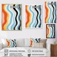 thumbnail image 4 of Designart "Delirium of Straight Lines in Op Art I" Abstract Wall Decor, 4 of 5