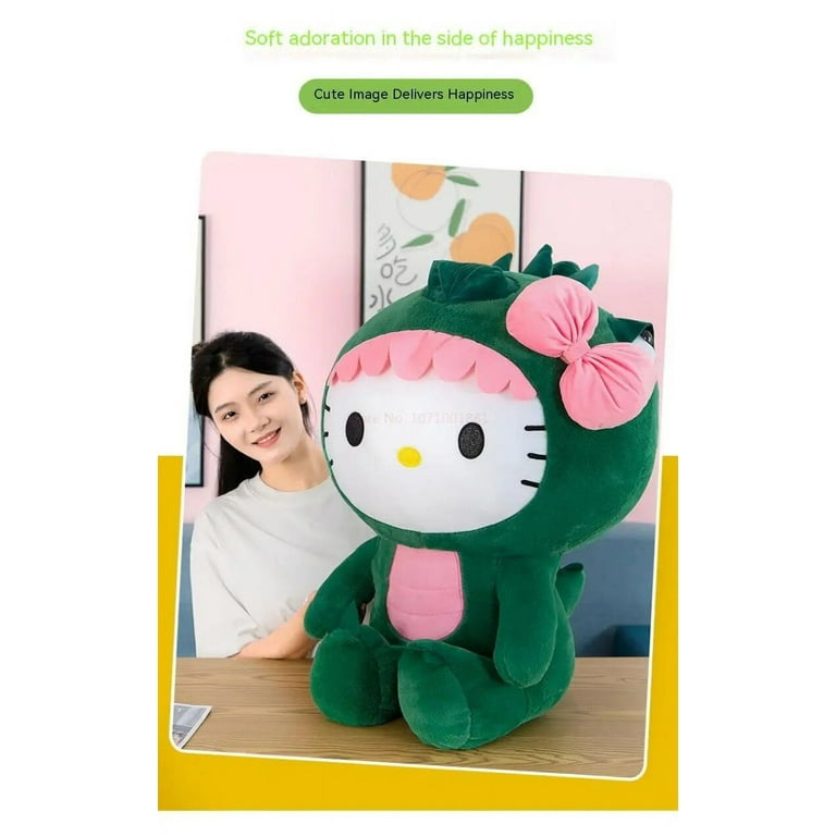 Hello Kitty Plush Toy Sanrio Plushie Doll Kawaii Stuffed Animals Cute Soft  Cushion Sofa Pillow Home Decor Children Birthday Gift