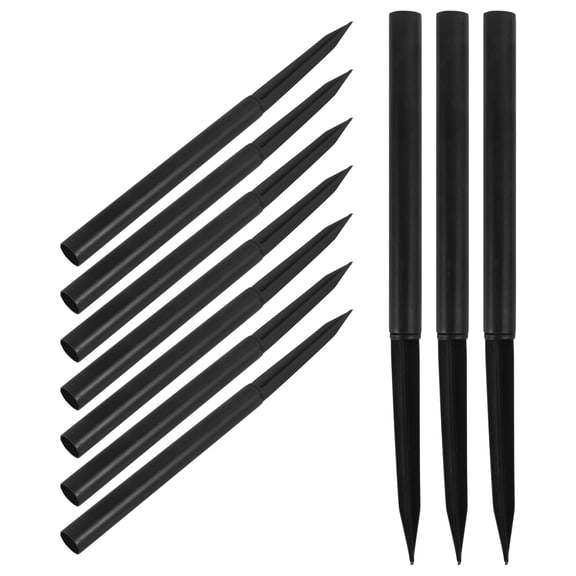 BESTOYARD 10Sets Lightweight Wear Resistant Ground Stakes for Solar Lights Outdoor Garden Lighting