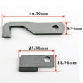 thumbnail image 5 of 411000034 + 411000035 Upper and Lower Knife For Vikin g 905, 910, 936 Domestic Overlock Sewing Machines (1 Set), 5 of 5