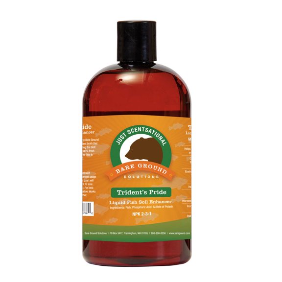 Just Scentsational Tridents Pride Liquid Fish Fertilizer 16oz by Bare Ground