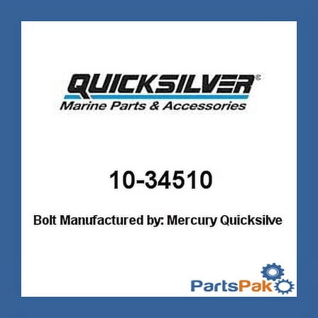 Mercury - Mercruiser 10-34510 Mercury Quicksilver 10-34510 Bolt-