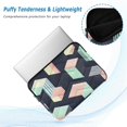 thumbnail image 2 of FORMRS 13-13.3 inch Laptop Sleeve Case Soft Carrying Quilted Computer Bag Cover, Black Cubes, 2 of 7