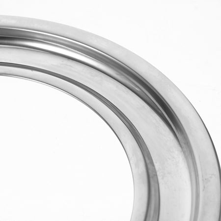 OFFIGAM Stainless Steel Gas Range Burner Drip Pan Replacement Set for Stove Cooktop and Easy to Clean
