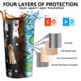 thumbnail image 3 of Dog Breeds 10oz Tumblers Stainless Steel Tumbler with Lid and Straw,Vacuum Insulated Double Wall Travel Tumbler Cups with Cleaning Brush for Coffee, Tea, 3 of 4