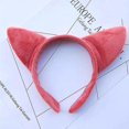 thumbnail image 2 of Diademas de Halloween con 4 orejas de zorro, diademas con orejas de animales, aro para el pelo, aro para la cabeza bonito, accesorios para el cabello fiesta Cosplay de dibujos animados creat, 2 of 5