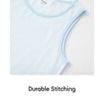 thumbnail image 6 of Balabala Kids Cotton Tank Tops 2-Pack, Sleeveless Basic Undershirts for Boys and Girls, 6 of 7