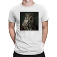 thumbnail image 2 of Majestic Owl in Royal Attire Men's T-shirt, 2 of 3