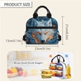 thumbnail image 6 of Jeiento Wolf Backpack for Boys 12-14 Large Capacity Soccer Bookbag and Lunchbox for Kindergarten Elementary School Bag Set 4 Piece Back to School Gifts for Kids Cool Flame, 6 of 7