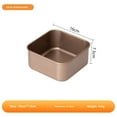 thumbnail image 1 of 6-Inch Professional Square Baking Pan for Traditional Cakes & Breads - Heightened Deep Design, Non-Stick Coating, Durable Material, Easy Clean - Ideal Baking Tool for Home & Pro Bakers, 1 of 6
