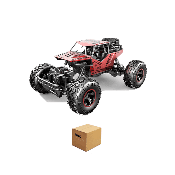 Juguete Coche a Control Remoto 4x4 Lab.G Rojo