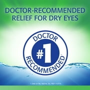 Refresh Tears Lubricant Eye Drops Artificial Tears, 15 ml, 1 Bottle