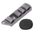 thumbnail image 1 of Juguete deslizante magnético de metal con forma de vaina de guisante para adultos, para aliviar el estrés, el autismo y la ansiedad, juguete sensorial plateado, 1 of 15