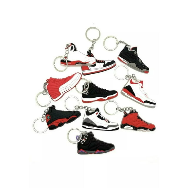 Shoe Keychains Sneaker Party Favors 25pcs BULK for Sneaker Themed Parties, Gift Bags, Party