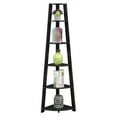 thumbnail image 3 of Convenience Concepts Newport 5 Tier Corner Bookcase, 3 of 4