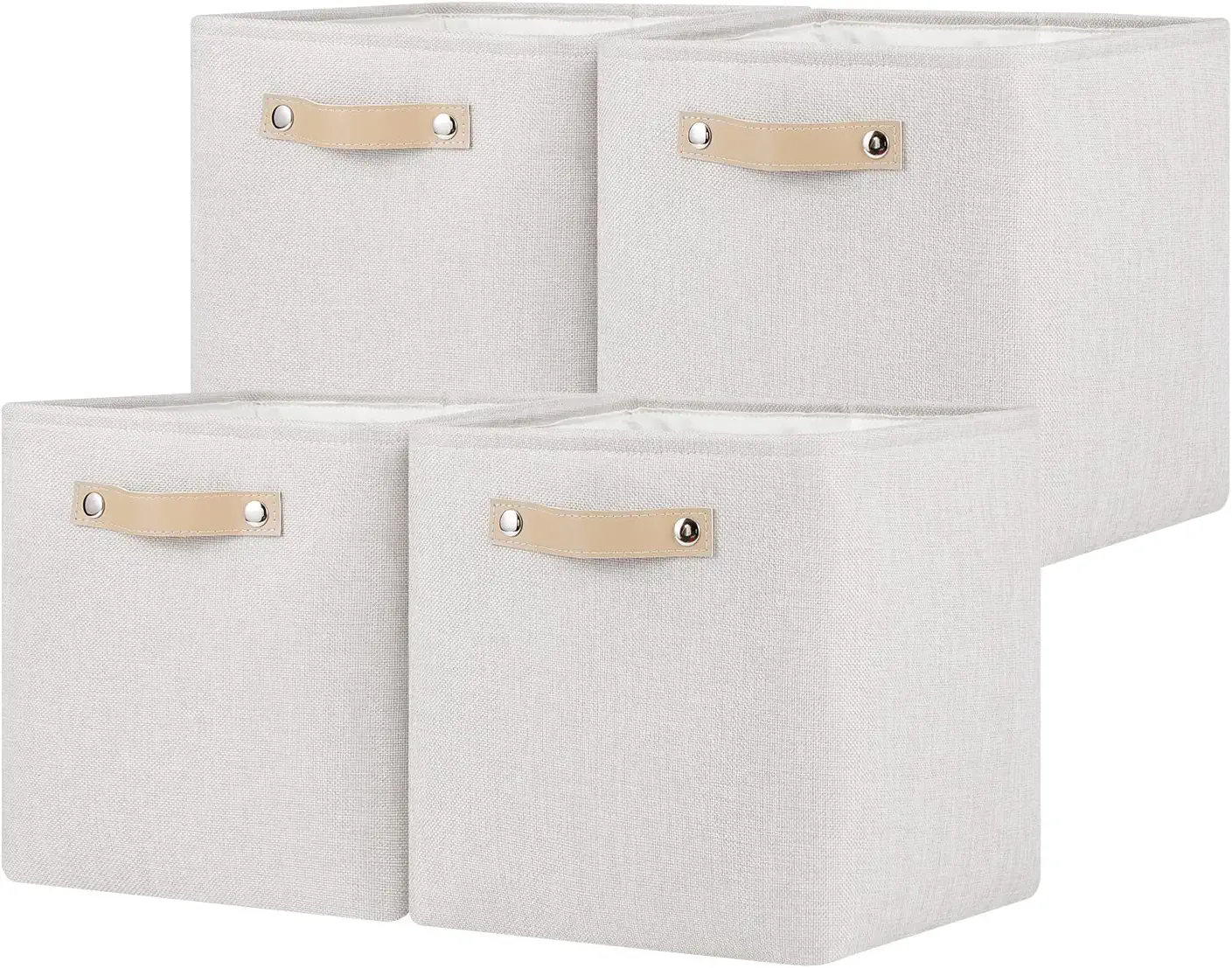 Fabric Storage Cubes for Office,Home,Laundry,Square Cube baskets 11x11