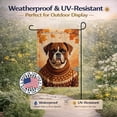 thumbnail image 6 of 15.5 x 11.25 in. Unisex Boxer Fall Garden Flag, 6 of 8