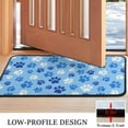thumbnail image 3 of Blue Dog Paw Footprint Door Rugs,Washable Non Slip Door Mats Indoor,Decorative Door Mats,Entry Mat Indoor for Entrance,Bedroom,Kitchen,Bathroom,30"x17", 3 of 6