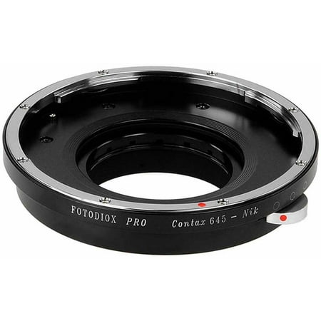 Fotodiox Mount Adapter with Aperture Control for Contax 645 Lens to Nikon F-Mount Camera