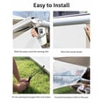 thumbnail image 7 of 4th of July RV Awning Sun Shade Screen 9'X7' American Flag Mesh Sunscreen Mountain Forest Awning Shade Screen with Zipper UV Blocker Completed Kits Outdoor Canopy for RV Motorhome Camper Travel, 7 of 7