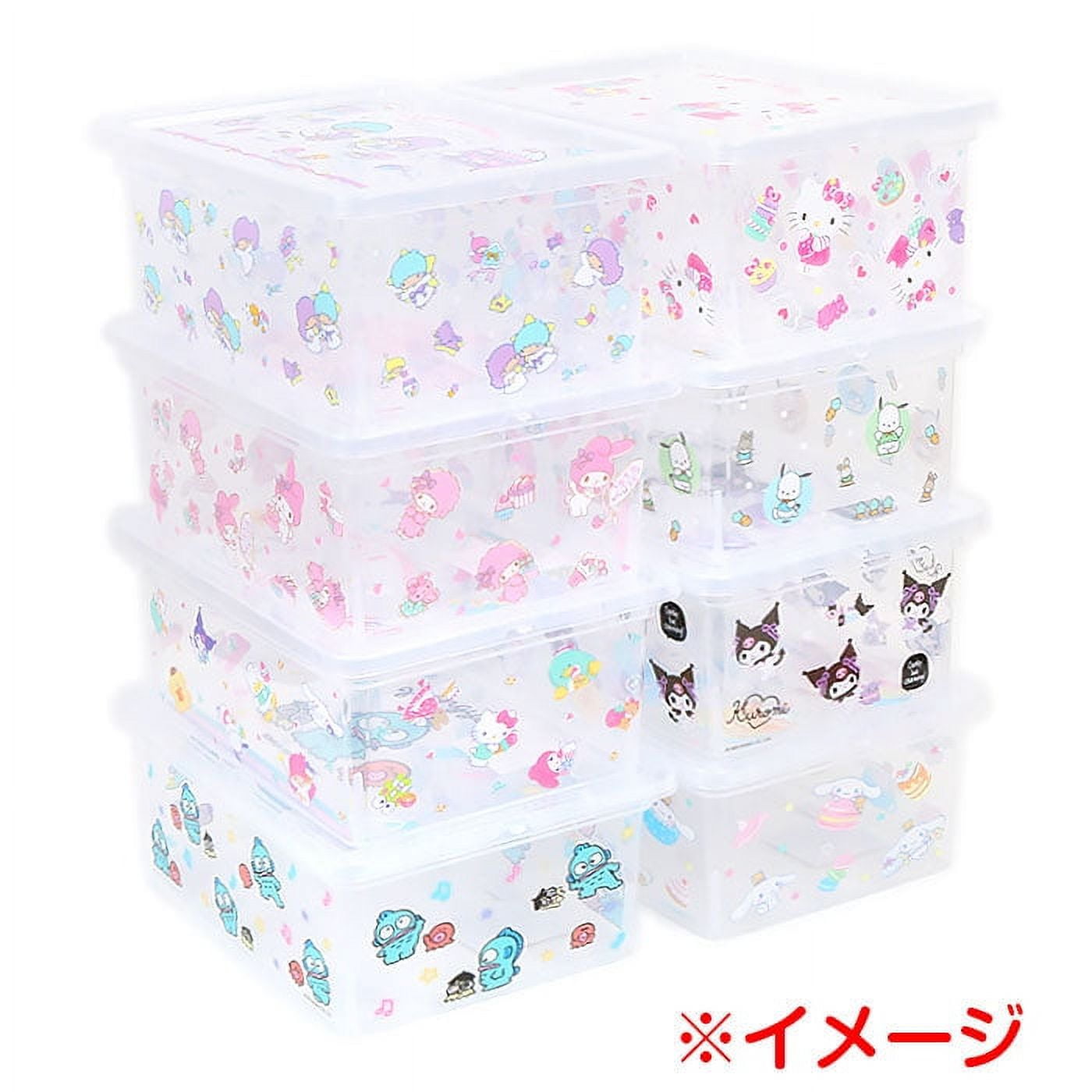 Sanrio Hello Kitty Sanrio Characters Folding storage box with lid From Japan