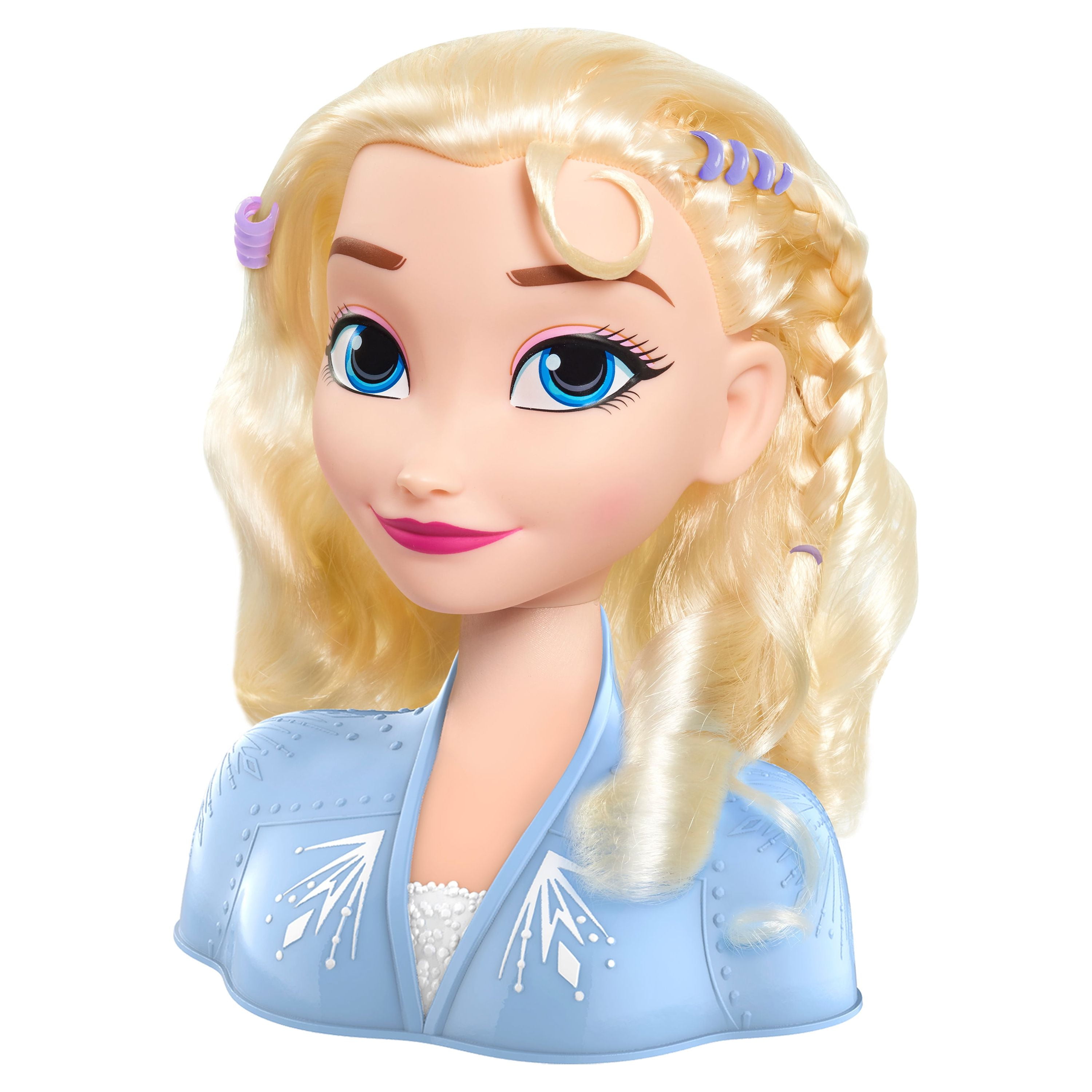 DISNEY - tete a coiffer elsa rdn, Jouets