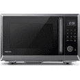 thumbnail image 1 of (Open Box) Toshiba ML2-TC10SA(SS) 1.0 cu.ft. 8-in-1 Countertop Microwave/Air Fryer (Stainless Steel) (Open Box), 1 of 5