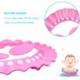 thumbnail image 4 of Baby Shower Hat, 3 pcs Adjustable Visor Bathing Caps For Kids Shampoo Eye and Face Protection, 4 of 5