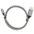 thumbnail image 5 of T0404‑1 High Definition Video Cable Wire Type C to DP 8K 1.4 Adapter Cable 1m, 5 of 8