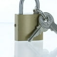 thumbnail image 4 of TALENO Mini Brass Padlocks Set of 6 With Key Lock All Purpose 1 1/4" Household Uses, 4 of 7