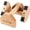 Beech Wood-20cm, variant on Push Up Stands, Handstand Parallettes Bars, Solid Wood Push Up Bars with Non-Slip Mat Push up Handles for Floor Exercise Home Workout Equipment for Men & Women Strength Training