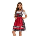 thumbnail image 7 of Ruyang Summer Dresses for Women Oktoberfest Outfits Dirndl Dress Traditional German Festival Cute Short Dresses, 7 of 7