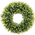 thumbnail image 1 of Corona HUZIYAHAN Spring de madera de boj verde, 50 cm, para todas las estaciones, 1 of 1