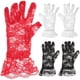 thumbnail image 3 of KAKOWELY 3 pares de guantes de encaje para fiesta de té, graduación, lolita, boda, novia, 3 of 5