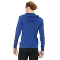 thumbnail image 3 of Bella + Canvas Unisex Triblend Full-Zip Lightweight Hoodie - 3939, 3 of 4