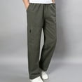 thumbnail image 6 of WAENQINLA Cargo Pants for Men Big and Tall Work Pants Outdoor Military Trousers Lounge Workout Cargo Pants with Multi Pockets Mens Cargo Pants Elastic Waist, 6 of 6