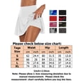 thumbnail image 2 of Innerwin Mini Jupe Trapèze Femme Jupes-Culottes Vacances Taille Haute Décontractée Jupes Rouge m, 2 of 2