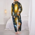 thumbnail image 5 of Bingfone Womens Pajama Sets Space Planet Print,Long Sleeve Loungewear Pajamas Set-Xx-Large, 5 of 9