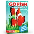 thumbnail image 1 of Go Fish Untamed Oceans Un juego de cartas Go Fish para niños de 4 a 8 años en adelante - Juega a Old Maid y Slap Jack con la misma baraja - Fácil de aprender - Noche de juegos de mesa familiar y diver, 1 of 5