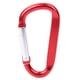 thumbnail image 1 of Clip de Bloqueo ANGGREK Gancho de Camping mosquetón de aluminio D forma 10pcs Rojo ADTJA0, 1 of 8