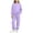 Purple, variant on AherBiu Kids Teens Girls Boys Sweatsuits Striped 2 Piece Outfits Long Sleeve Crewneck Sweatshirt with Joggers Sweatpants Sets(14-15Years,Purple)