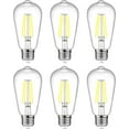 thumbnail image 1 of Vintage LED Edison Bulbs, 6W, Equivalent 60W, Non-, 1 of 5